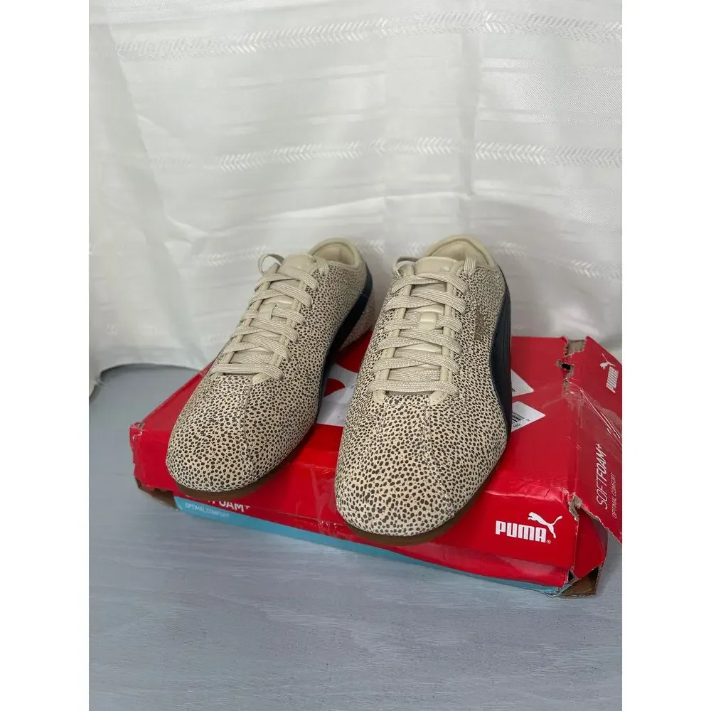 PUMA Tackle Topcat Sneakers Toasted Almond Black Gum Womens Size 10M